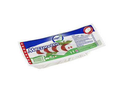 Mozzarella plak vers 400 gr