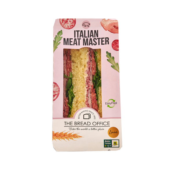 The Bread Office luxe sandwich italian meat master 157 gr kort houdbaar