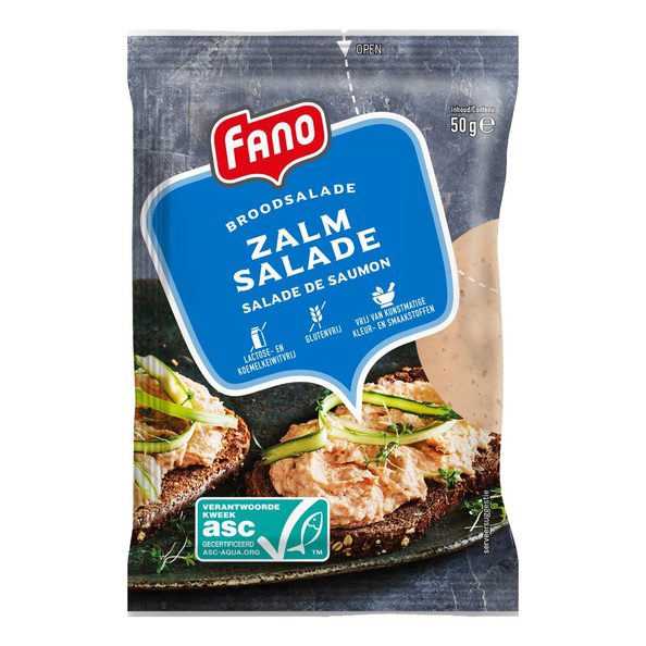 Fano zalmsalade zakje 50 gr