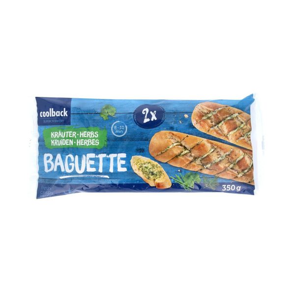 Coolback kruidenboter baguette 2x175 gr