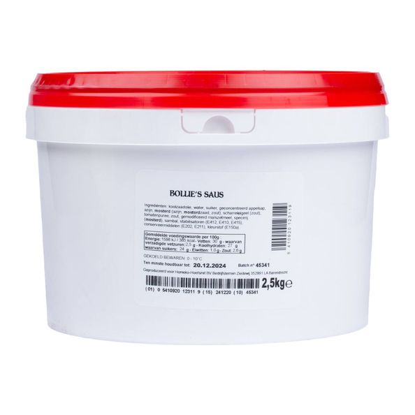 Bollie’s beenhamsaus 2.5 ltr