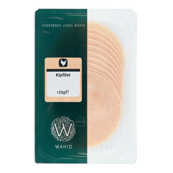 Wahid kipfilet naturel halal 125 gr