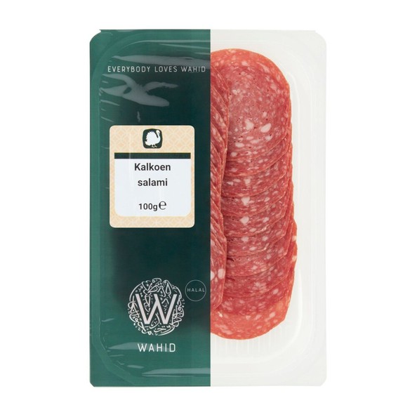 Wahid kalkoensalami 100 gr