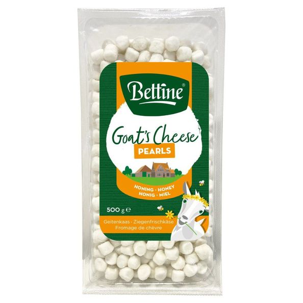 Bettine geitenkaas parels met honing 500 gr