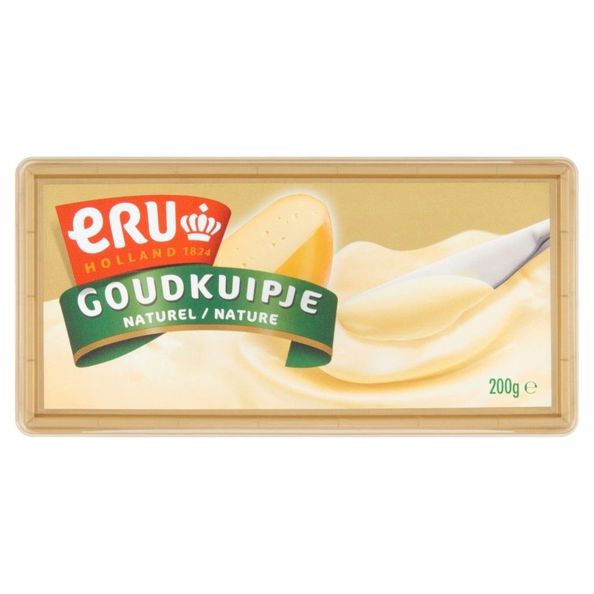 Eru goudkuipje naturel smeerkaas 200 gr