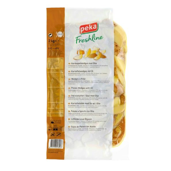 Peka aardappelpartjes in olie 2 kilo