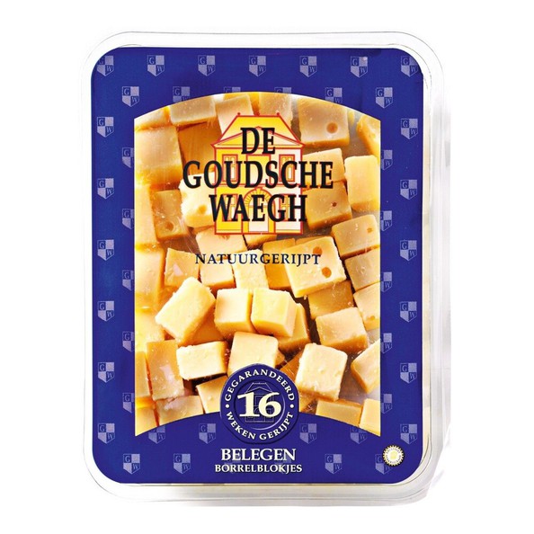 De goudsche waegh kaasblokjes belegen 450 gr
