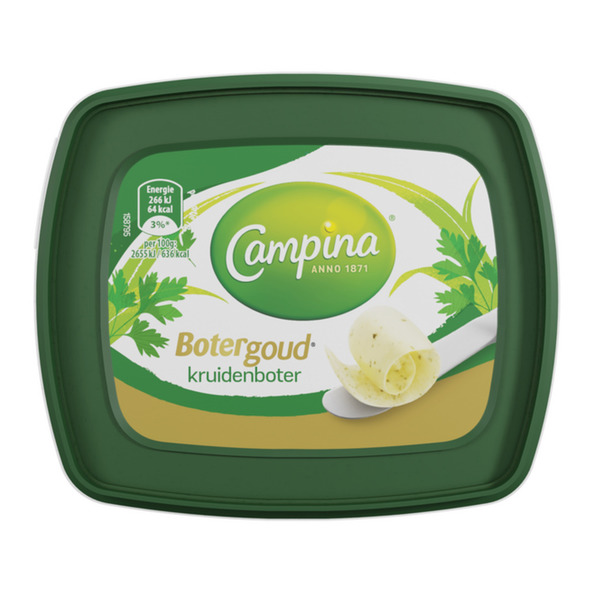 Campina botergoud kruidenboter 100 gr