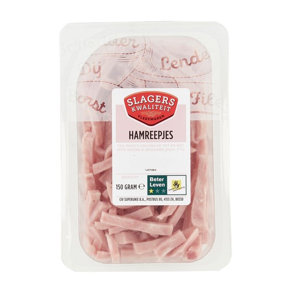 Slagers hamreepjes 150 gr