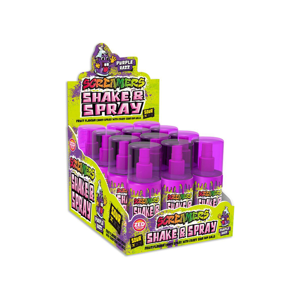 Screamers shake & spray purple razz 82 gr