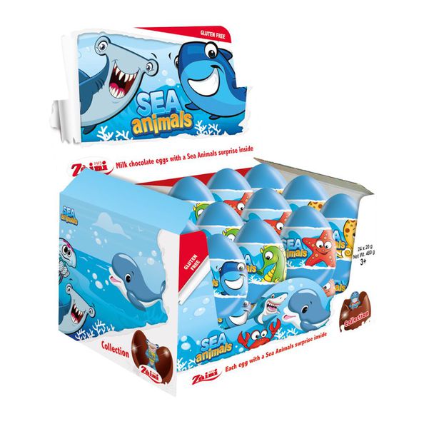 Chocolade ei sea animals 20 gr