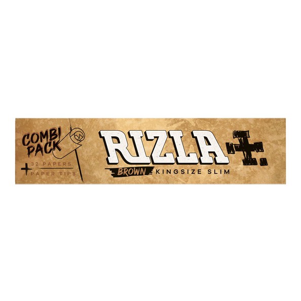 Rizla brown king size slim combi