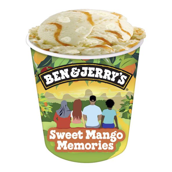 Ben & Jerry's Pint sweet mango memories 8 x 465 ml