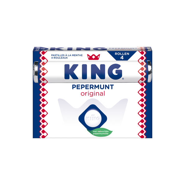 King pepermunt rol 4-pack a24