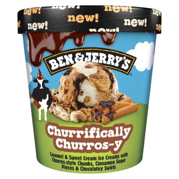 Ben & Jerry's pint churrifically churros-y 8 x 465 ml