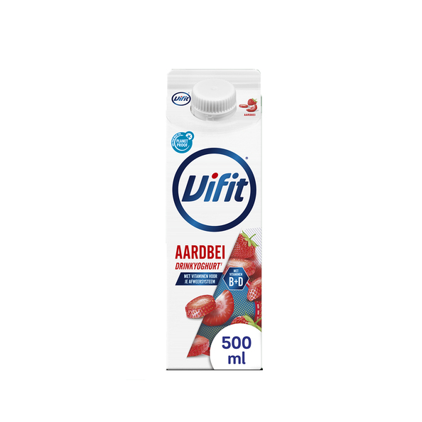 Vifit aardbei 500 ml