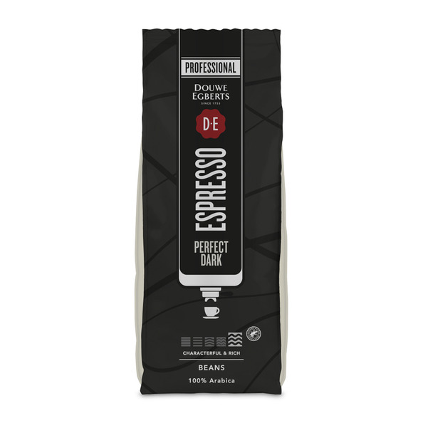 D.E. espresso bonen perfect dark ra 1 kg