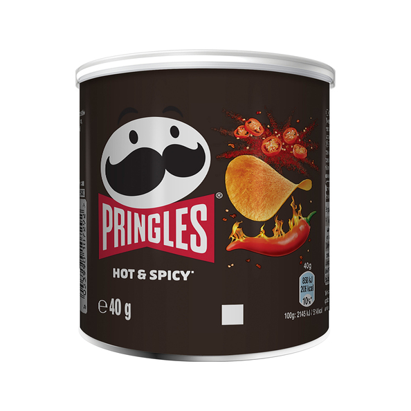 Pringles hot & spicy 40 gr