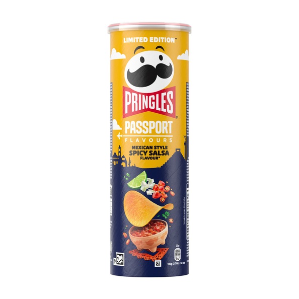 Pringles mexican style spicy salsa 165 gr