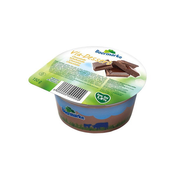 Boermarke vla-dessert choclade 150 ml