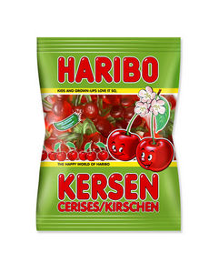 Haribo kersen zak 185 gr