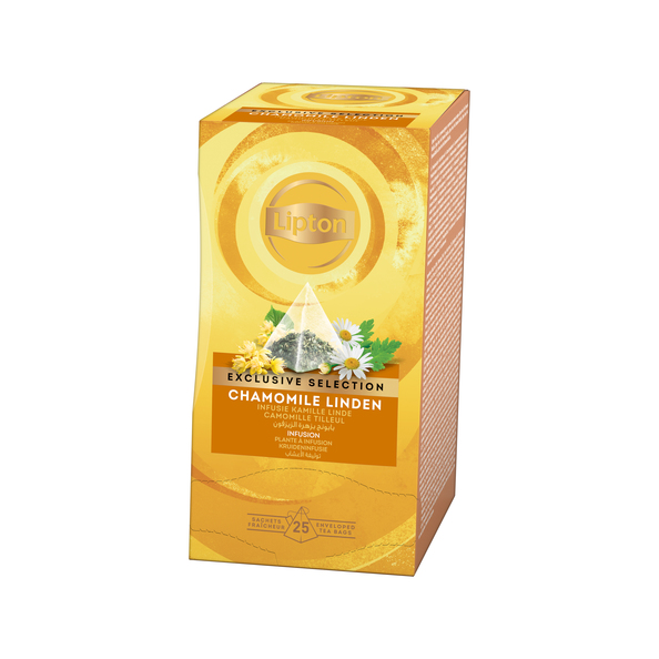Lipton exclusive selection kamille linde 25 zakjes