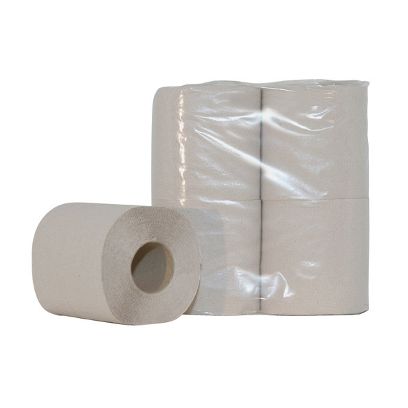 Toiletpapier 1lgs blanco crepe 12x4x400 vel