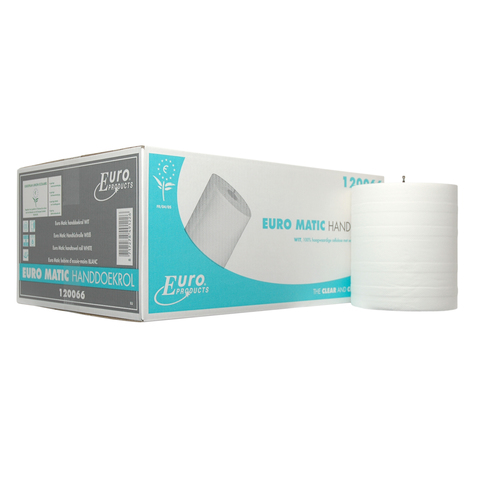Euro matic handdoekrol 2 laags 6x150 meter