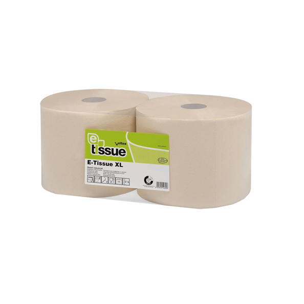E-tissue industirerol 2-laags 2 x 360 meter