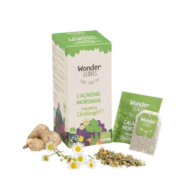 Wonder leaves bio FT calming moringa 1.8 gr - 1