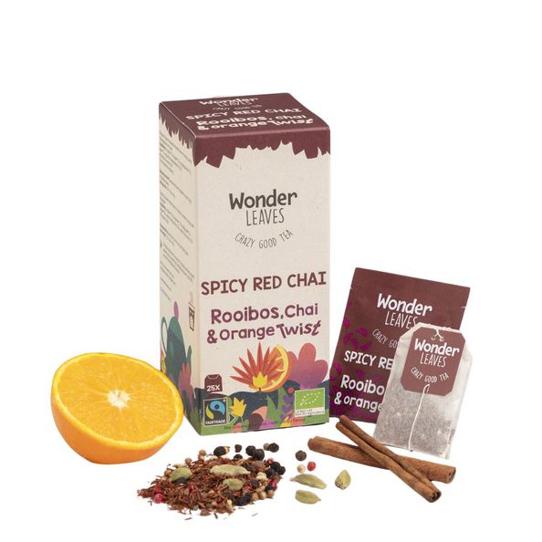 Wonder Leaves bio FT spicy red chai 1.8 gr - 1