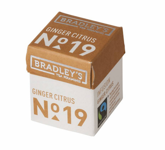 Bradley's piramini thee ginger citrus 2 gram N.19