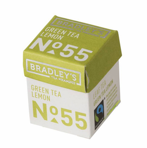 Bradley's piraminis green tea lemon 2 gram N.55