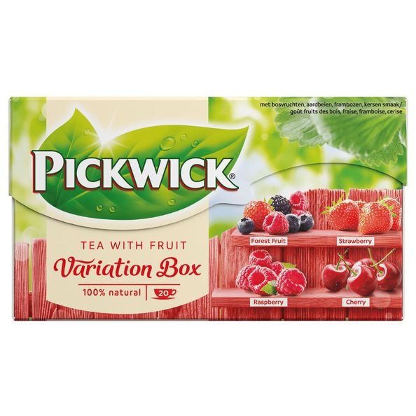 Pickwick variatiebox rood 20x1.5 gr