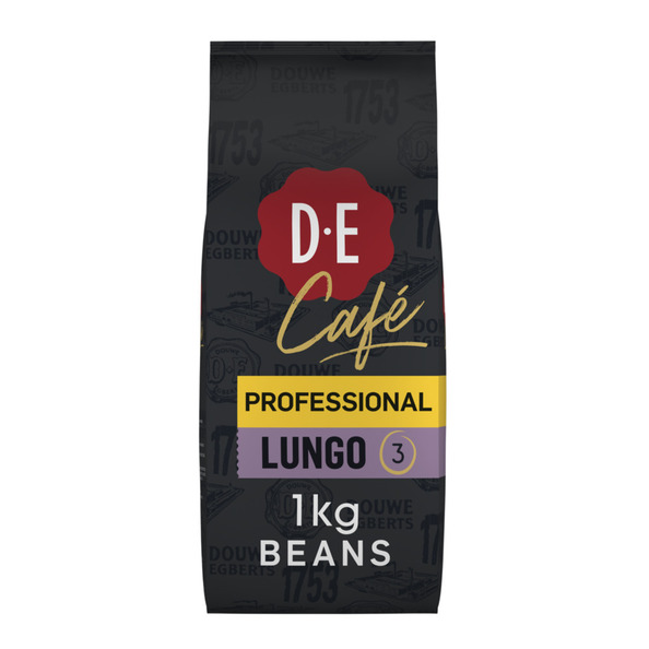 Douwe Egberts Cafe lungo bonen 1 kg