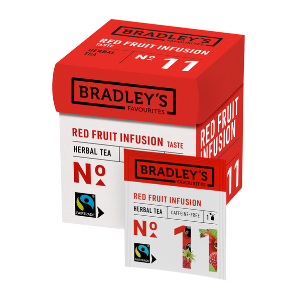 Bradley's favourites red fruit infusion 12x1.5 gram No. 11
