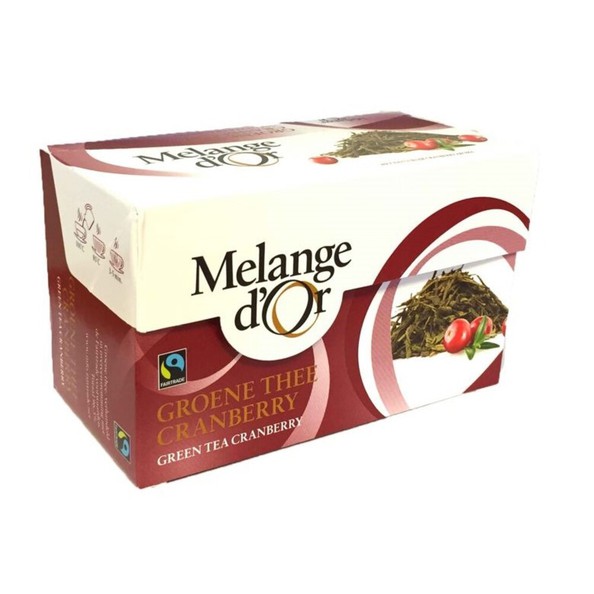Melange d'or thee groene cranberry 2 gr