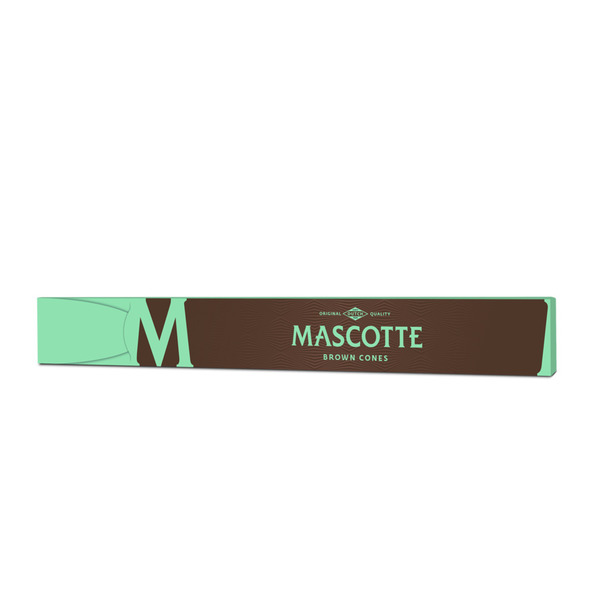 Mascotte brown cones with tip 3-pack