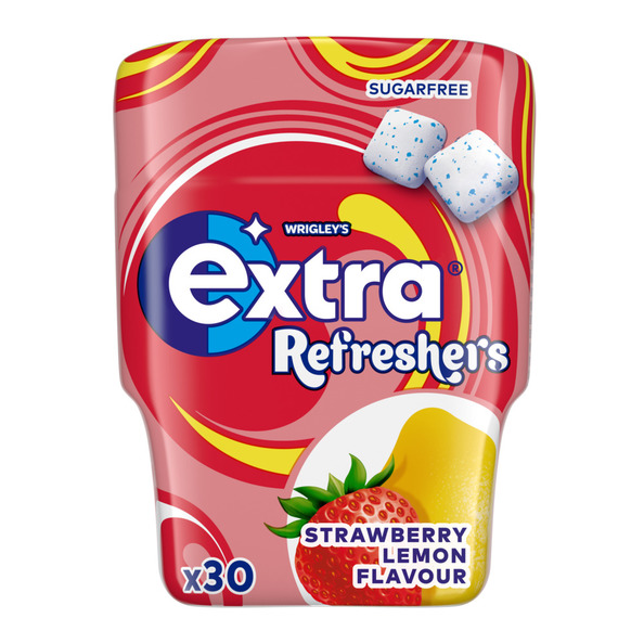 Extra bottle refreshers strawberry lemon 67 gr