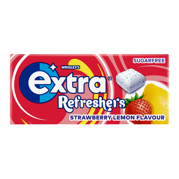 Extra refreshers strawberry lemon 18 gr