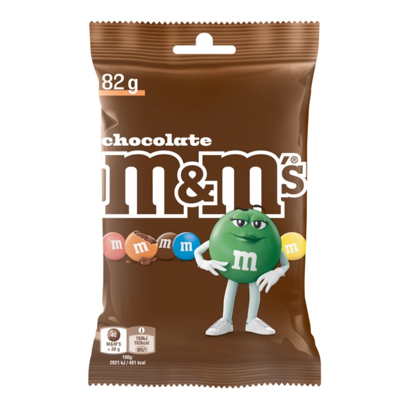 M&M's choco zakje 82 gr