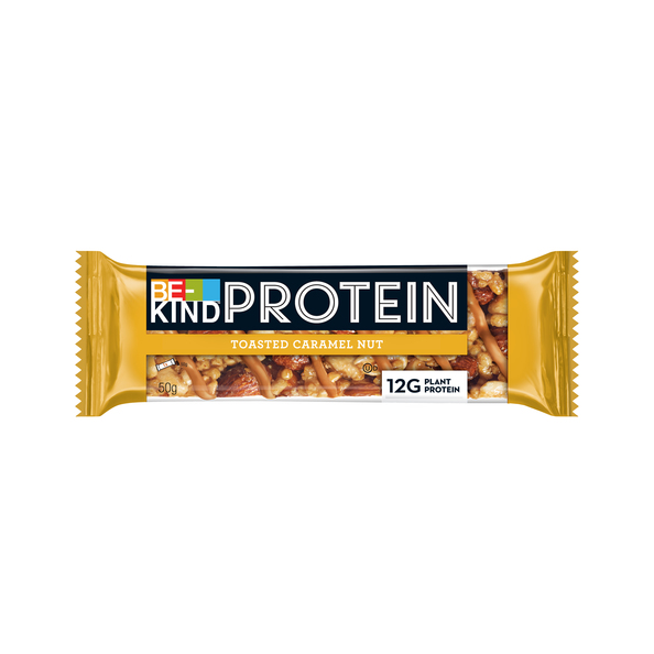 Be-kind protein toasted caramel nut 50 gr