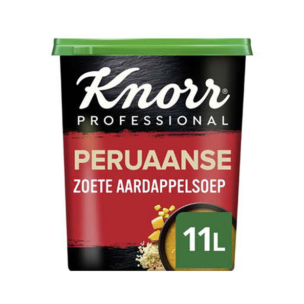 Knorr peruaanse zoete aardappelsoep 11 ltr