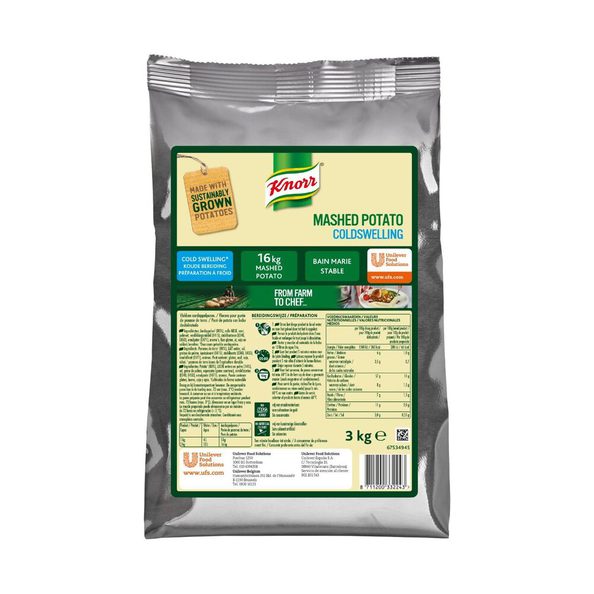 Knorr 1-2-3 koude basis aardappelpuree 3 kg