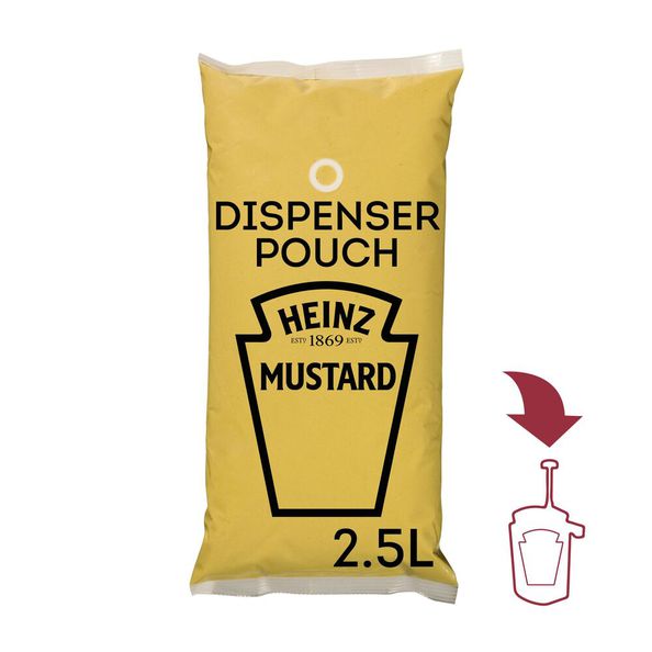 Heinz sauce-o-mat mosterd 2.5 liter