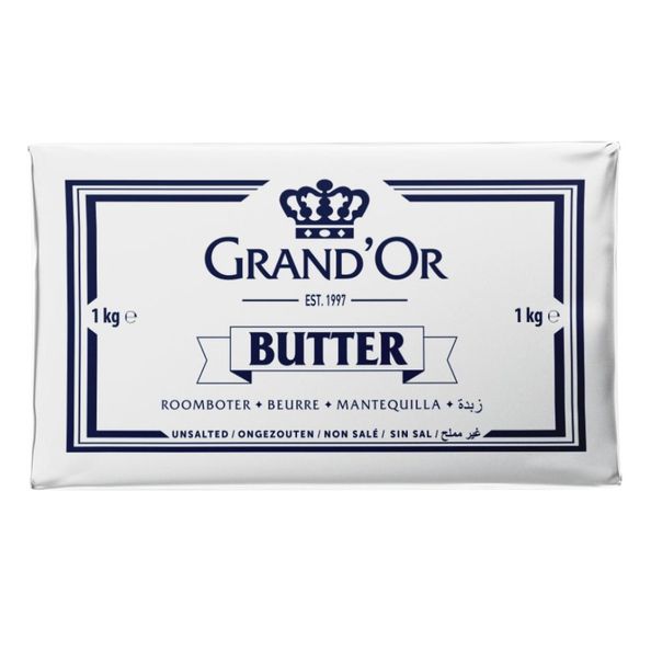 Grand'Or roomboter 82%  ongezouten 1 kg