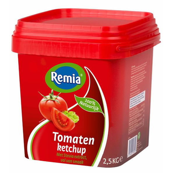 Remia tomaten ketchup emmer vierkant 2.5 kg
