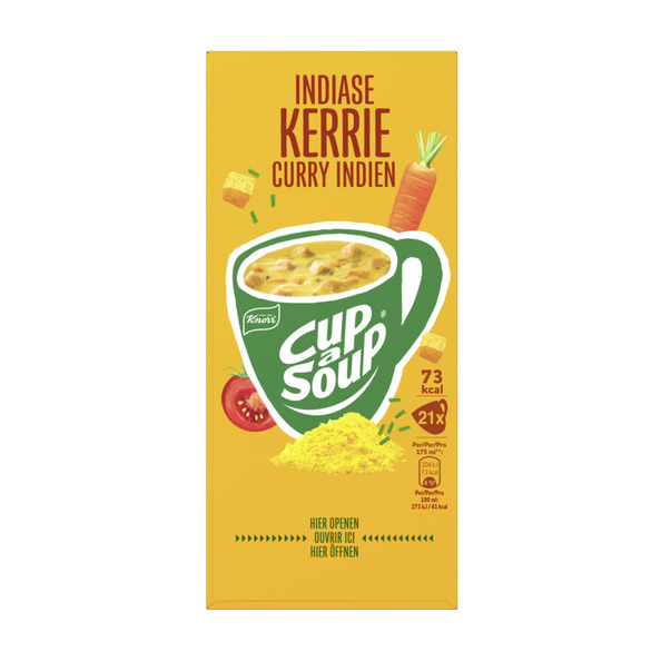 Knorr Cup-a-Soup Indiase Kerrie 21 x 175 ml