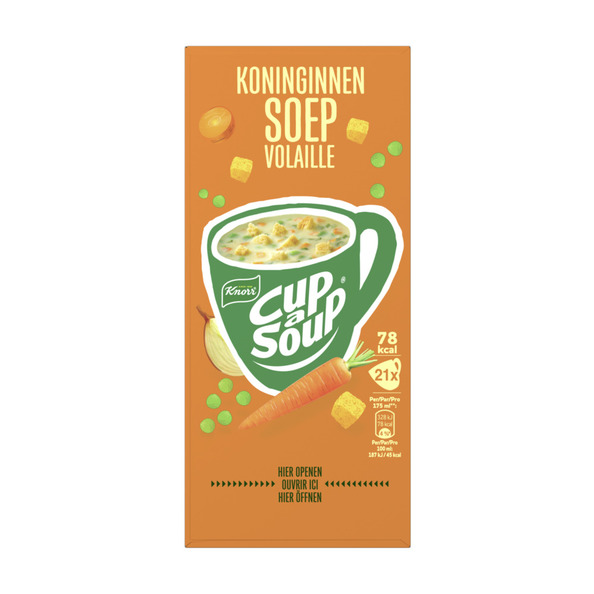 Knorr Cup-a-Soup Koninginnensoep 21 x 175 ml