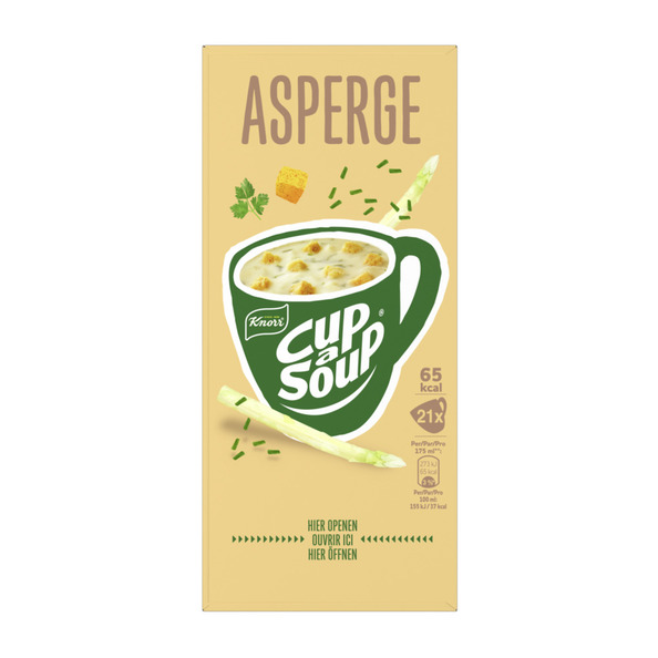 Knorr Cup-a-Soup Asperge 21 x 175 ml